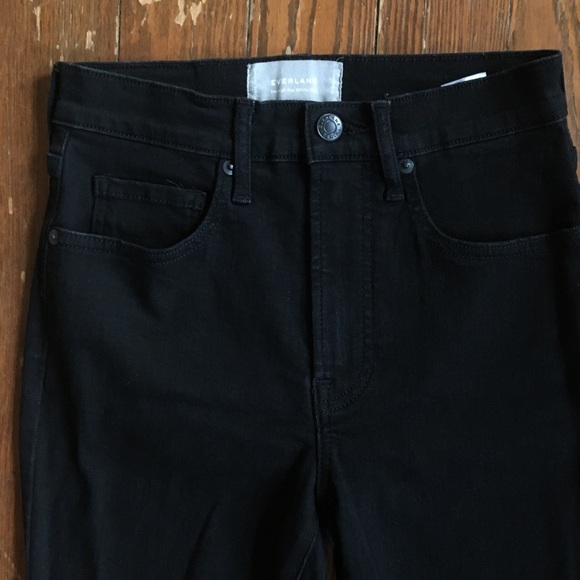 Everlane High-Rise Skinny Jean | 26 | Black - Picture 6 of 9